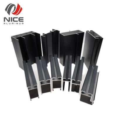 China Wide Application Customized Sliding Window Aluminum Profiles Extrusion Anodized perfiles de aluminio for sale