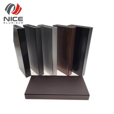 China Wardrobe Sliding Aluminum Tube Extrusion Cavity Aluminum Square Tube Round Aluminum Extrusion Tube for sale