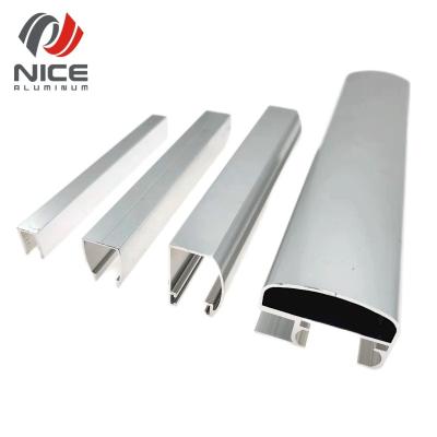 China door & Window Cavity Balustrade Glass Railing Extrusion Profile 10 Aluminum U Channel for sale