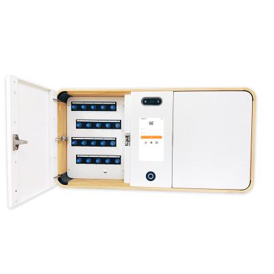 China Hot Selling Biometric Fingerprint Key Management Security RFID System High Card and Password Safe Key Storage Box Cabinet V-200C for sale