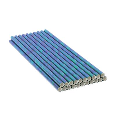 China Good Food Grade Disposable Logo Eco Friendly Biodegradable Disposable Custom Made Straw Paper Straws From China for sale