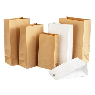 China China Good Disposable Coffees Paper Disposable Food Packaging Take Out Bag Without Handle for sale