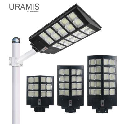 China High Quality Waterproof Human Sensor IP66 Motion Sensor 300W 400W 500W Outdoor All In One Solar LED Street Lights for sale