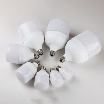 China High Quality Warehouse Heat Dissipation Aluminum Plastic Material 10w 20w 30w 40w E27 B22 Light Lamp Bulbs for sale