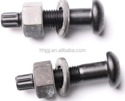 China High Strength Home Appliance Equipment Bolts With Big Hexagon Head Joint Bolt Nuts Structural Bolt for sale