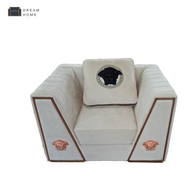 China Other Simple High Quality Italian Style Sofa Chair Modern Genuine Leather Sofa Set Furniture For Living Room Sofa Chair Furniture for sale