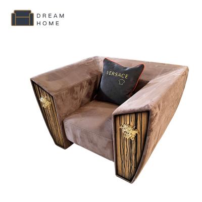 China Other Old Modern Design Living Room Single Seat Sofa Chair Luxury Sofa Lounge Soft Sitting Feeling New Design Italian Sofa Chair for sale