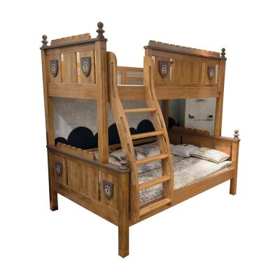 China Foshan EUROPEAN EUROPEAN Wooden Large Furniture Design Bunk Bed Kids Bedroom Double Style 1.35m Double Beds For Bedroom for sale