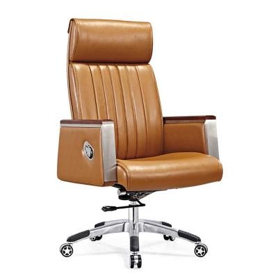 China Latest New Executive Office Chair Massage Chair Luxury Executive Office Chairs Home Ergonomic Leather Luxury Leather Office Chair for sale