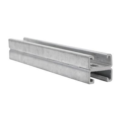 China In Building Construction Strut Channel 41x21 Back To Back Double Channel Seismic Bracing Seismic Bracket for sale