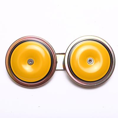 China 12v 24v 90mm diameter car horn waterproof manufacturing custom high quality super disc horn for universal cars for sale