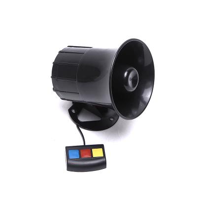 China ABS Manufacturers Supply Multi Sound Convenient 20w 110dB Car Horn Police Horn For Motorcycle for sale