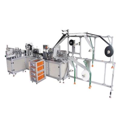 China Ultrasonic Automatic Nonwoven Factory Mask Machine Four Times Mask Machine for sale