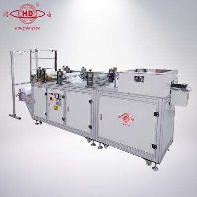 China Ultrasonic Nonwoven Disposable Surgical Bouffant Cap Making Machine, Nonwoven Bouffant Making Machine 60-90pcs/min for sale