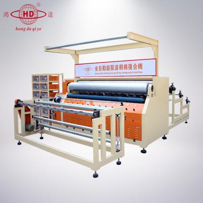 China Head Moved 2.2M Automatic Ultrasonic Quilting Machine, Ultrasonic Mattress And Quilting Lamination Machine for sale