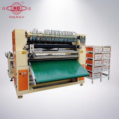 China Textiles Broom Ultrasonic Band Cross Cutting Machine , Towel Cloth Forming Machine for sale