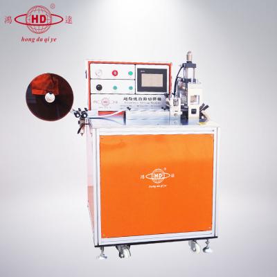 China Full Automatic Sample Ultrasonic Automatic Cloth Cutting Machine , Cloth Edge / Tape Cutting Machine for sale