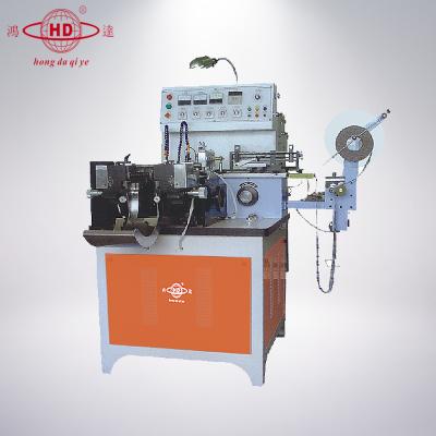 China Ultrasonic Woven Textiles Label Cutting Slitting Machine , Automatic Nylon Zipper Webbing Slitting Machine for sale