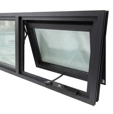 China Folding Screen Australia AS2047 Certificate Double Glazed Aluminum Awning Windows for sale