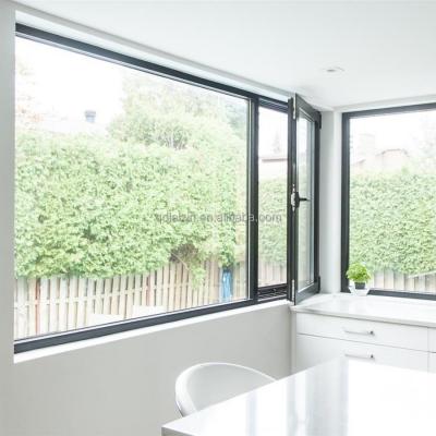 China Double Glazed Screen Australia Folding Aluminum Casement Windows Price AS2047 for sale