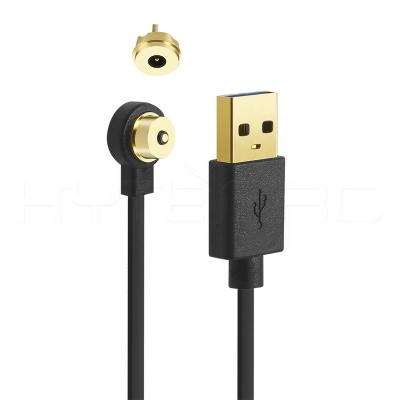 China Male Female MP3/MP4 Player Hytepro Gold Plated Magnetic Pogo Pin Charging Cable for sale