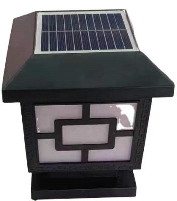 China Tricolor Solar Dimming Outdoor Support Landscape Lamp for sale