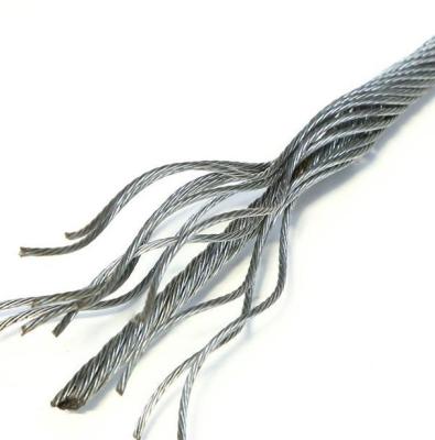 China Binding Wire 7.7mm Trolleying Steel Wire Rope For Tower Crane for sale