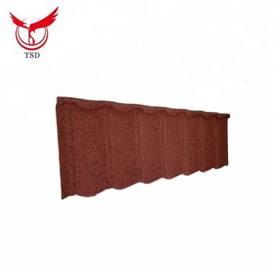 China Best Quality Modern Stone Coated Step Tile Roofing Sheet For Building Materials for sale