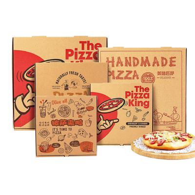 China Recyclable wholesale pizza box customization pizza delivery box custom factory supply packaging box for sale