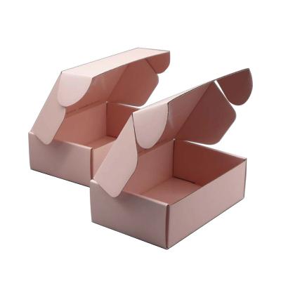 China Recycled Materials Paper Box Logo Cardboard Aircraft Cardboard Underwear Customized Corrugated Packing Box for sale