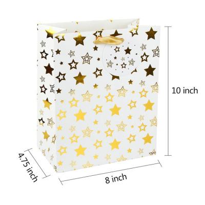 China Gift & Durable Craft High Level Beautiful Happy Birthday Gift Bags Birthday Party Favor Bag Gift Wrapping Bag for sale