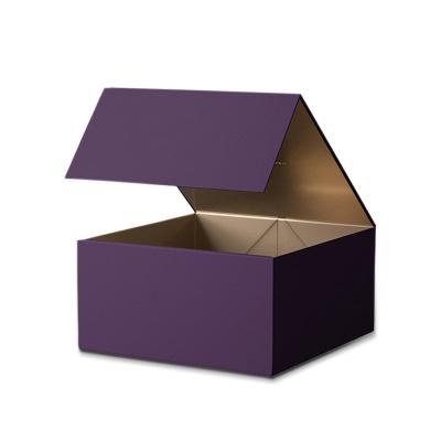 China High Quality Practical Romantic Gift Box New Flip Design Recyclable Folding Box Creative Box Customized by Manufacturers for sale