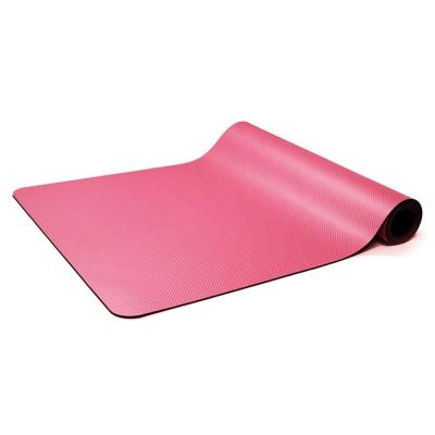 China Non-slip Premium Recycle PU Rubber Yoga Mat With Custom Logo Prints for sale