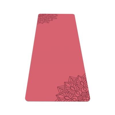 China Morden Factory Best Selling Eco Friendly Non Slip PU+RUBBER Fitness Exercise Yoga Mats For Women And Men for sale