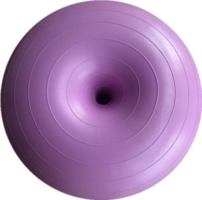 China Fitness Gym Balance Fitness Anti Slip Burst PVC Inflatable Yoga Donut Ball Multi Functional Exercise Workout Anti Burst for sale