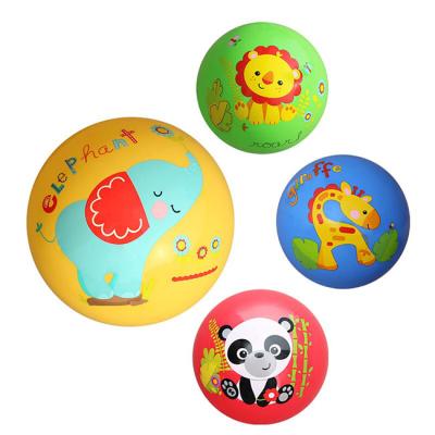 China Sports Toy Kids Toy PVC Ball With Animal Pattern for sale