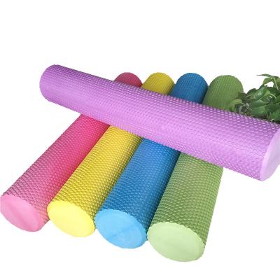 China Body Small Dot Solid EVA Exercise Fitness Yoga Pilates Column Foam Roller 30/45/60/90cm For Muscles for sale