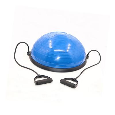 China Custom brand yoga balance strength yoga workout strength exercise half bosuing balance ball for sale