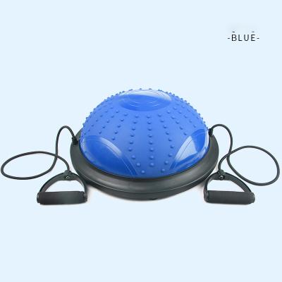 China bosuing private label yoga balance ball custom strength workout strength exercise half bosuing ball 58cm for sale