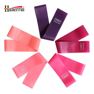 China Good Elasticity Gym Training Latex Mobility And Power Exercise Band Loop Hip Resistance Bands Multifunctional Home Lifting Set for sale