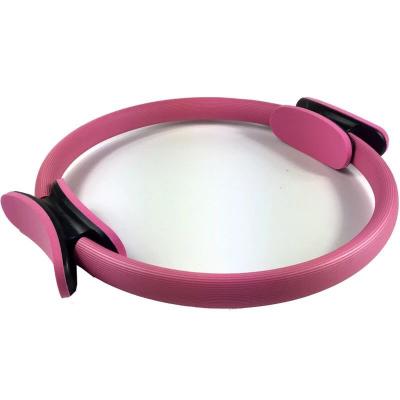 China Yoga Home Hot Wheel Roller Fitness Exercise Training Tool Back Waist Form Pilates Non-Slip Balance Yoga Pilates Circle Accessory Ring for sale