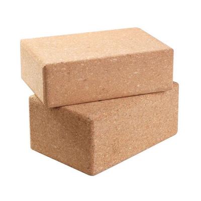 China High Quality Eco Friendly Multi-Use Wholesale Cork Yoga Block For Gym Equipment for sale