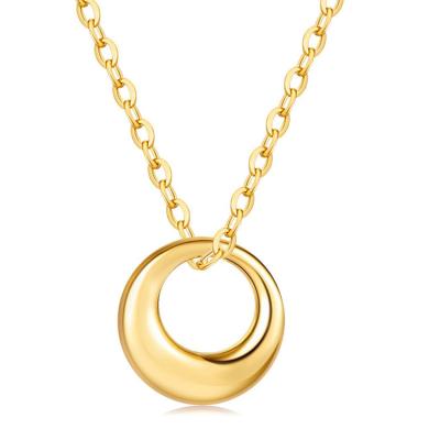 China CLASSIC Classic Sublimation Necklace , Necklace 925 Sterling Silver Gold Chain Necklace Designs for sale