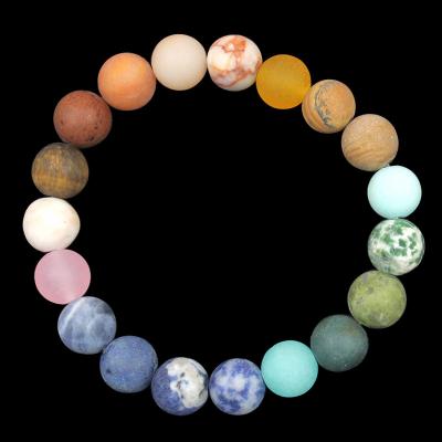 China Wholesale CLASSIC different color natural stone bracelet designer charms for diy luxury bracelet for sale