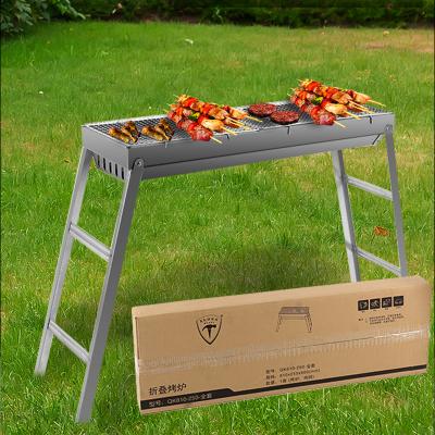 China OEM Wholesale Outdoor Portable Folding Charcoal Folding Barbecue Hot Selling Grill for sale