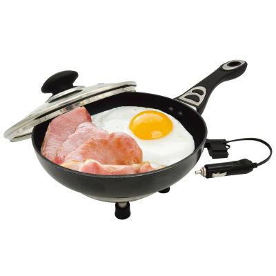 China Cooking DC 12v / 24v Non Stick Car Frying Pan for sale