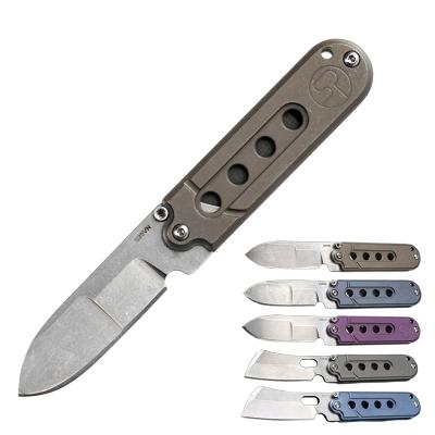 China Easy carry OEM knife s35vn small blade outdoor camping EDC self-defense utility pocket knives for sale