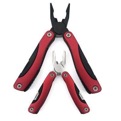 China Easy Operation 11-In-1 Multifunctional Pliers Survival Camping Multitool With Knife, Screwdriver Bag Nylon Packing for sale