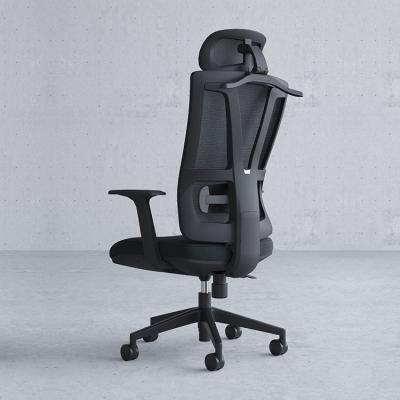 China (Size) Swivel Black Mesh Computer Desk Chair Ergonomic Adjustable Back Executive High Mesh Office Chair for sale