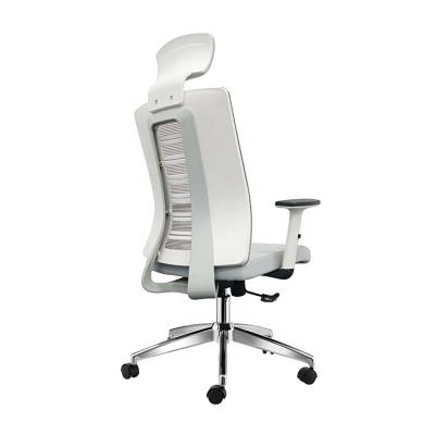 China Mesh Fabric Gray High Office Chair Office Task Rotation Chair For Wholesale for sale